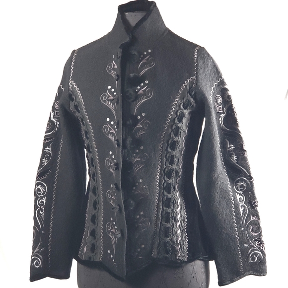 Covelo Jackets & Blazers - Covelo Women's Jacket Boiled Wool